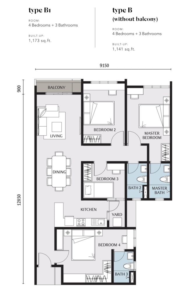 Embayu Floor Plan Type B