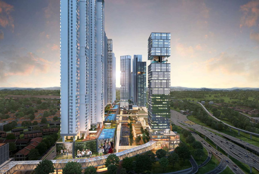 The Maple Residences side view