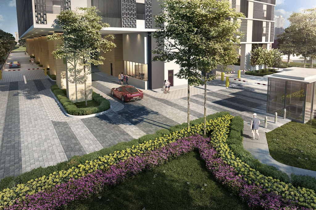 Waltz Residences Entrance