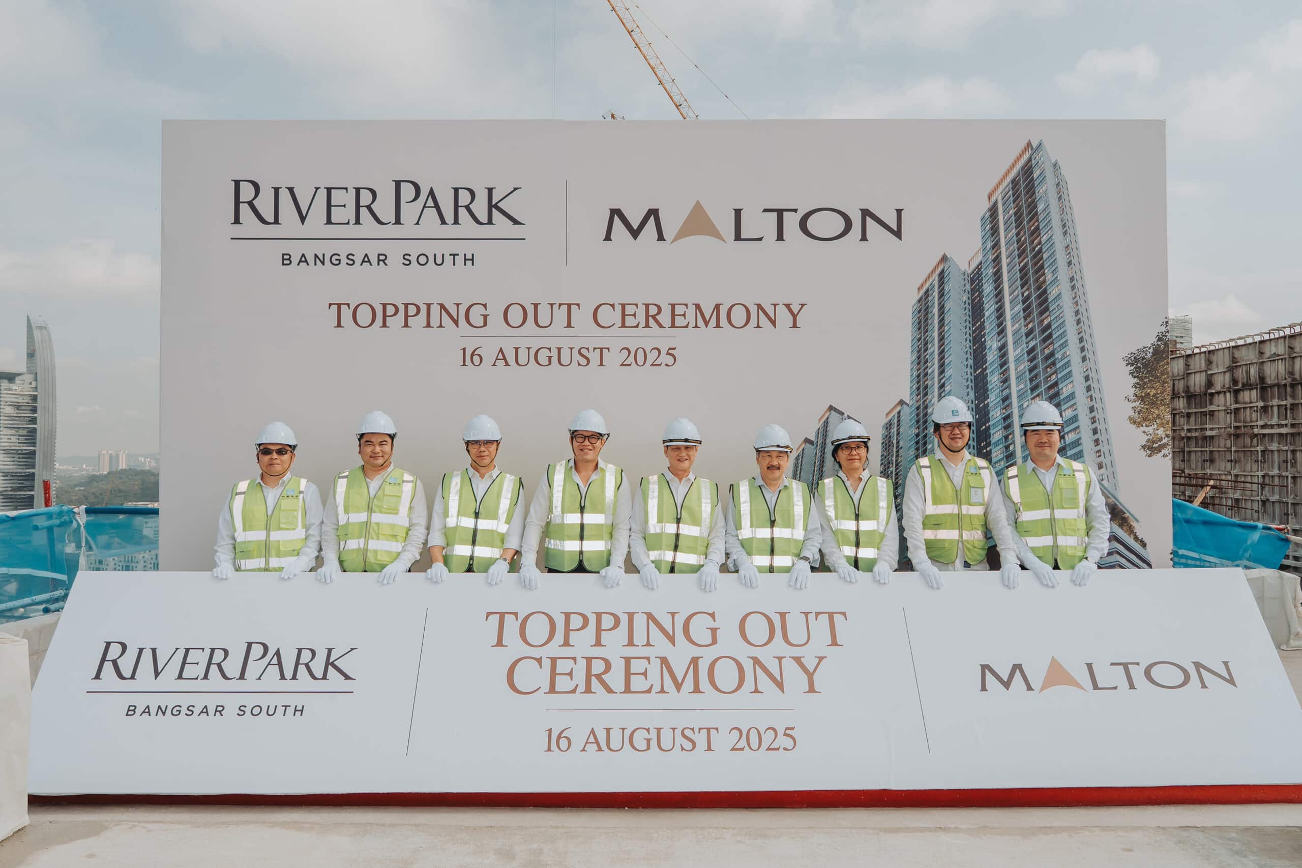 Malton Tops Out River Park in Bangsar South Marks First Topping-Out of 2025 3